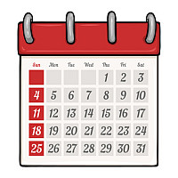 generic calendar image