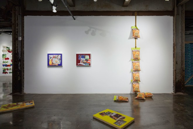 Installation view at Red Bull House of Art, Detroit (Photo: Claire Gatto)