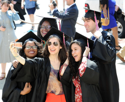 The 2017 Purchase College Commencement at the Westchester Civic Center in White Plains, N.Y., Friday, May 19, 2017.