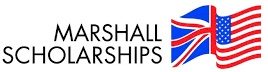 Marshall Scholarships logo - British and American flags combined
