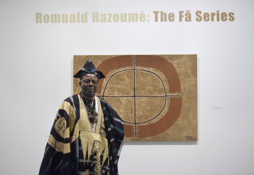 Romuald Hazoumè: The Fâ Series Opening Reception 09-06-23 004
