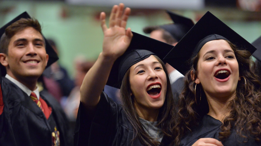 The 2015 Purchase College Commencement at the Westchester County Center in White Plains, N.Y., Friday, May 15, 2015.