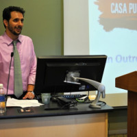 Casa Purchase, Prof. Leandro Benmergui speaking.