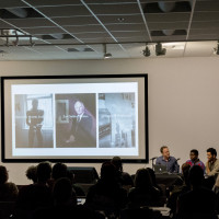 Two Purchase photography students and an alumnus of the program discussed their work at a symposium honoring the work of Gordon Parks. L ...