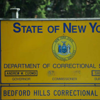 Bedford Hills Correctional Facility sign