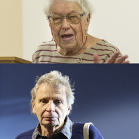 Professors Emeriti Lee Ehrman and Peter Schwab