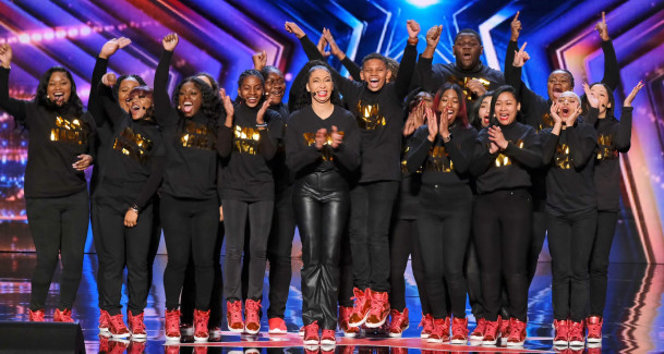Lecturer and Soul Voices Choir Director Knoelle Higginson appears on NBC's AGT with Sing Harlem, ...
