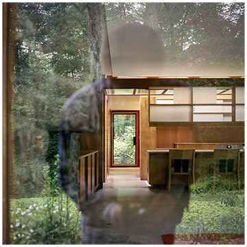 Thad Russel, Usonia: Lurie House, 2016, color photograph
