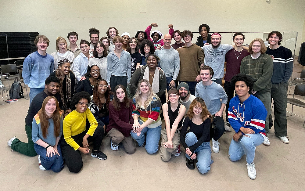 Thom Jones '91 with all four acting companies.