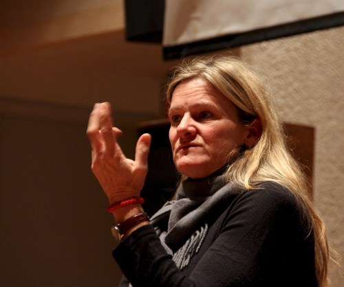 Cinematographer Ellen Kuras gave workshops and a lecture