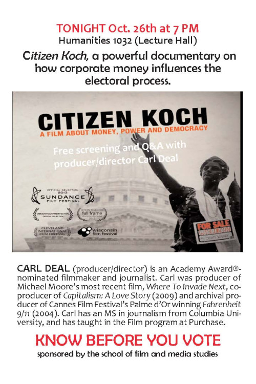 Citizen Koch flier