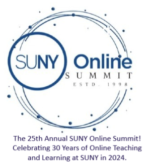 SUNY Online Summit 2024 logo