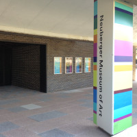 Neuberger Museum of Art entrance