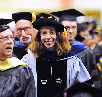 Purchase College Commencement at the Westchester County Center, White Plains, N.Y., Friday, May 18, 2018.