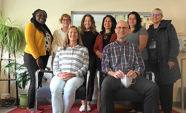 CBHS staff in waiting area