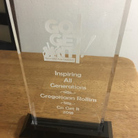 The award that was awarded to Gregoriann D. Rollins