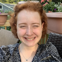 Student smiling