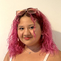 Student smiling