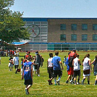 Students on the Great Lawn