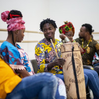 Members of Benin International Music