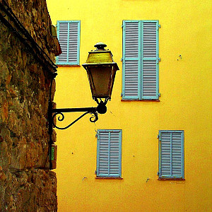 Street lamp in France