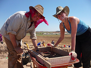 Sifting in hats in Israel