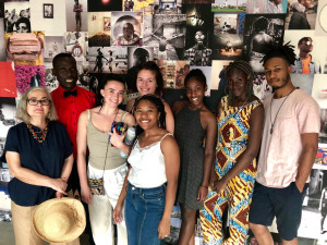 Group shot in Benin