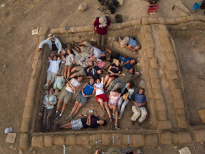 Archeological dig in Israel