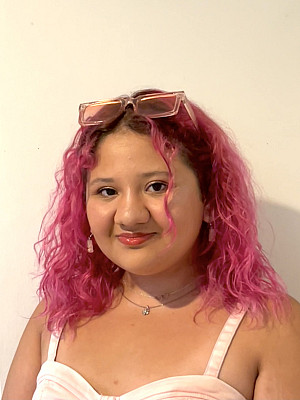Student smiling