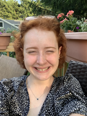 Student smiling