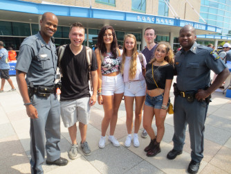 Ice pop with a cop
