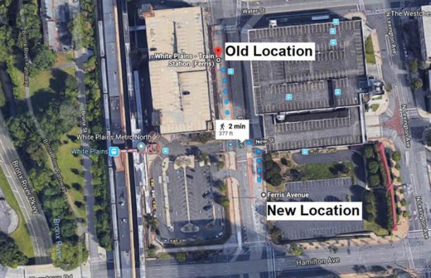 White Plains Loop Bus Stop Change