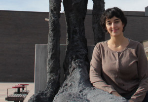 Tova Hadar '13 her public art sculpture Geo