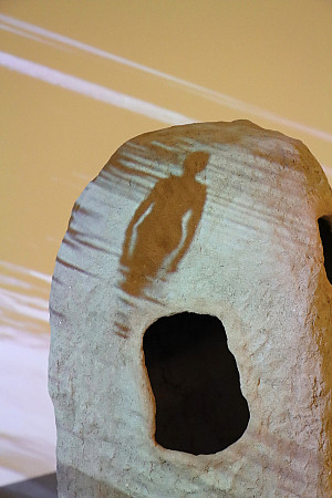 Jessica Maffia MFA '24, Untitled (2023), President's Award for Public Art in the Humanities Lobby