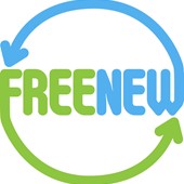 Free New logo with blue and green coloring