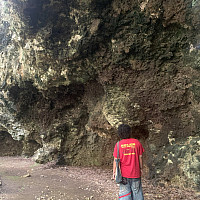 Steven Lamy out in nature