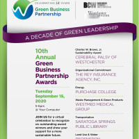 10th Annual Green Business Partnership Award Ceremony winners