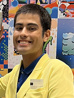 Headshot of student John Gonzales smiling