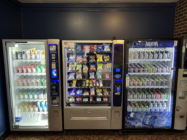 3 vending machines