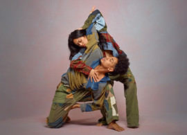 Two AIM company dancers