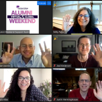 Alumni Weekend Zoom Screen Grab