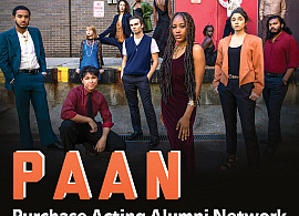 The Purchase Acting Alumni Network (PAAN) celebrates Company 47 following the 2023 Senior Showcase