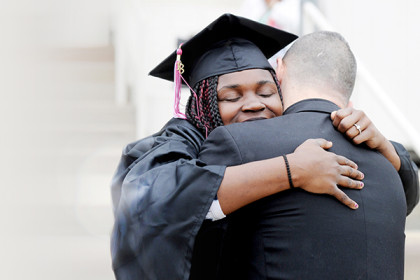 Purchase College Commencement at the Westchester Civic Center, White Plains, N.Y., Friday, May 18...