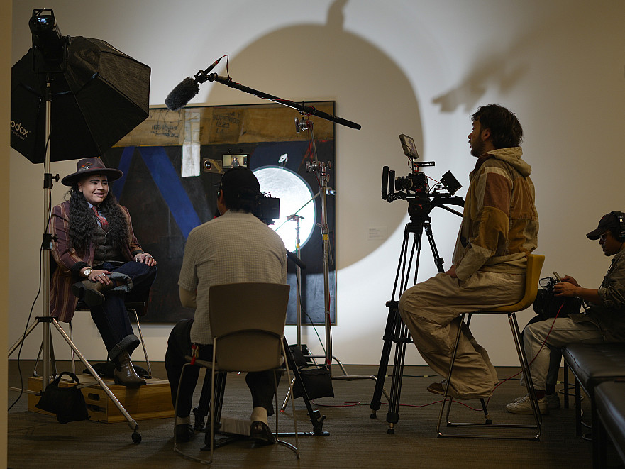 Veronica Behind the Scenes with Are We There Yet? Films