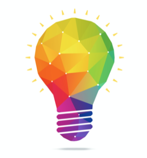 Rainbow Lightbulb