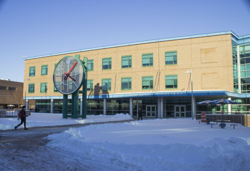 Winter Campus Scene 1