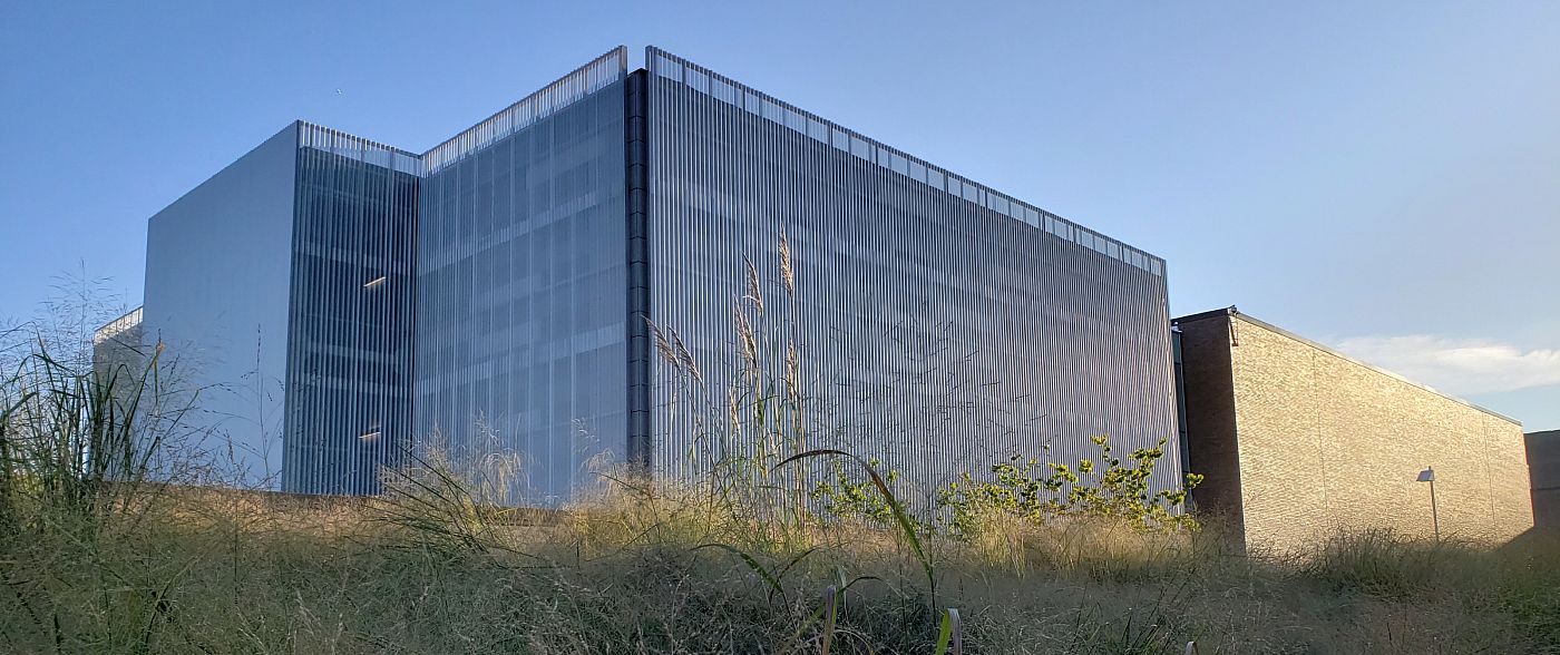 The Center for Film and Media building is the new home for our MFA Media Arts Labs and Studios