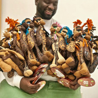 Syracuse artist Jaleel Campbell creates gender-inclusive ‘Jalethal Dolls'