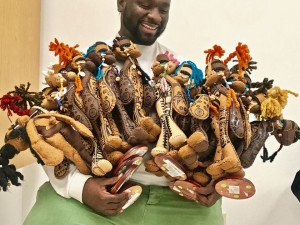 Syracuse artist Jaleel Campbell creates gender-inclusive 'Jalethal Dolls'