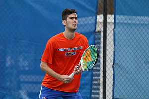 Tennis player James Ham '20